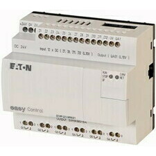 EATON 106398 EC4P-221-MRAX1 Řídicí relé easyControl, provedení bez displeje, 12 DI (4 AI), 6 RO, 1 A
