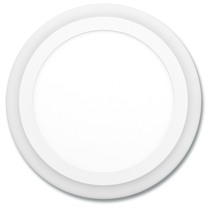 LED panel ECOPLANET DUO 18W, 1530lm, CCT 2700/4000K, IP20, bílá