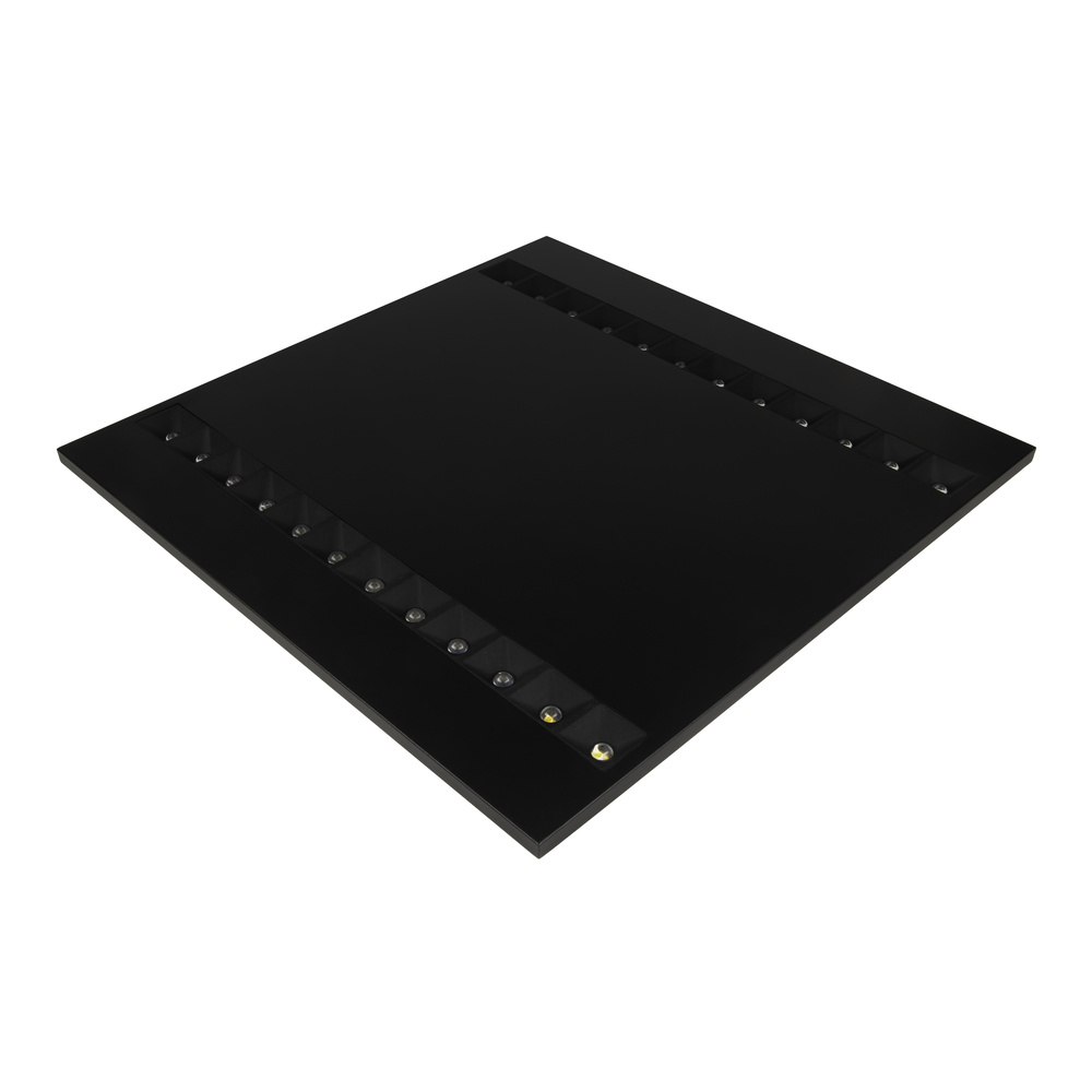 LED panel LEDVANCE PL LOUVER 600 V 27.5W 840 U16 BK, černá