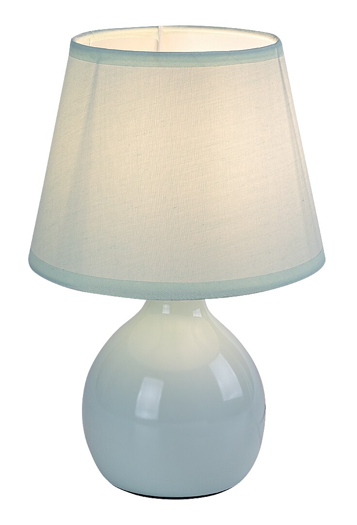 Stolní lampa Ingrid zelená E14 1×40W RABALUX 74077