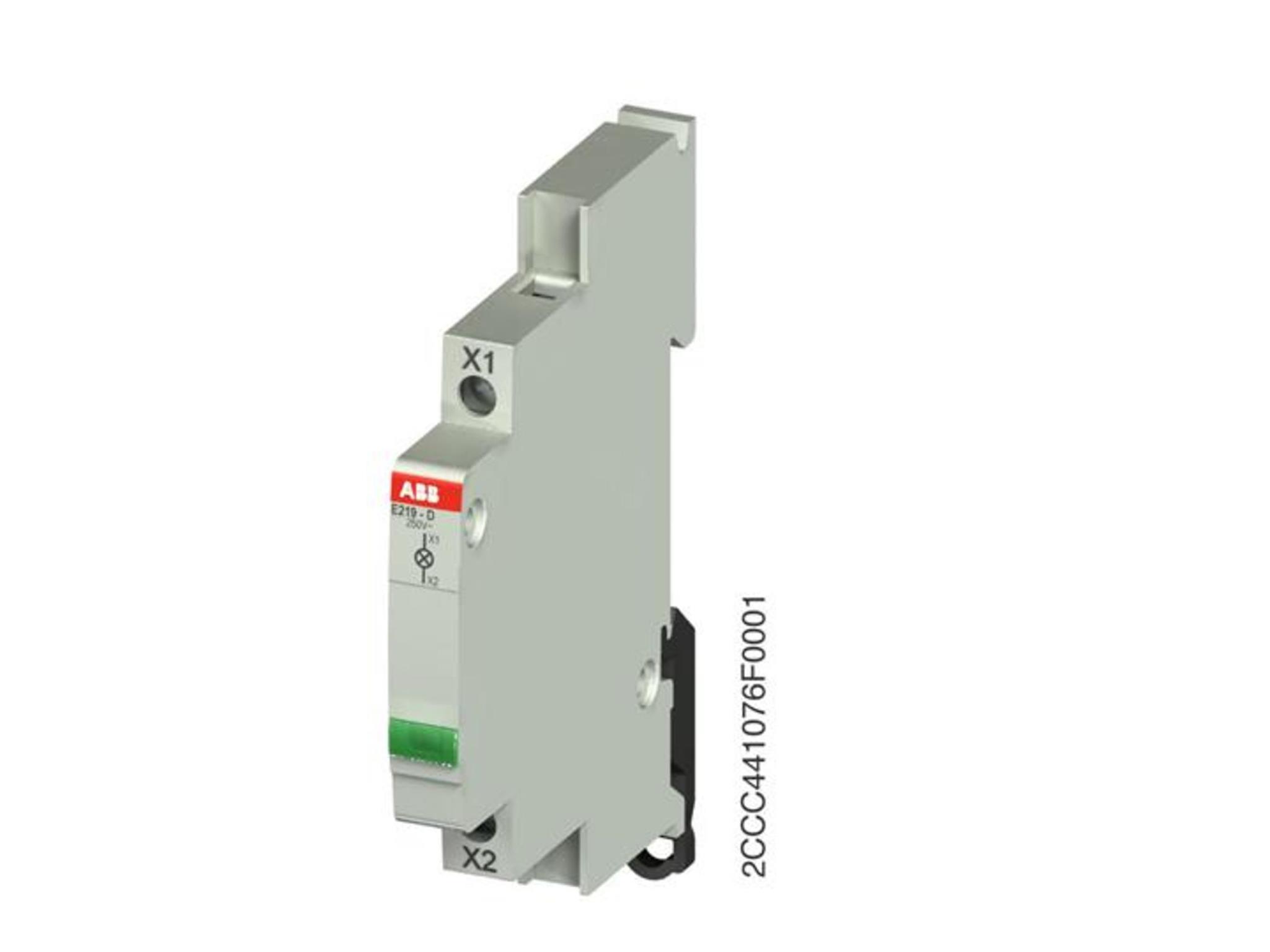 ABB 2CCA703402R0001 E219-D, Signálka ,115-250V~,zelená