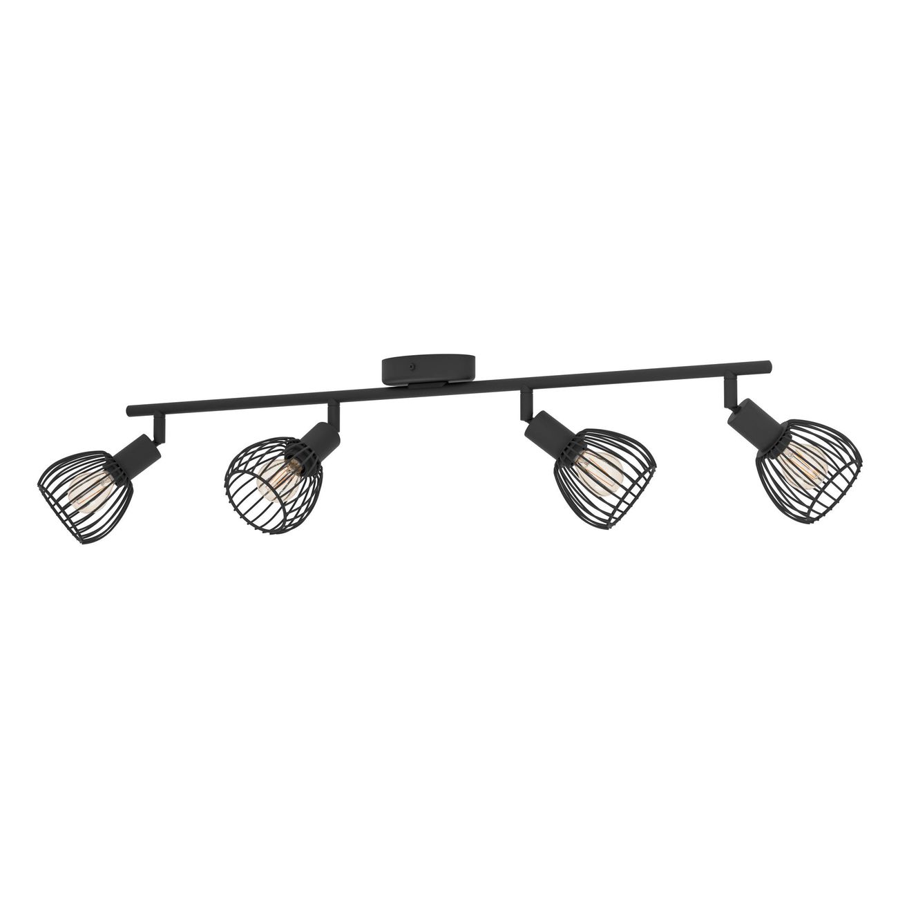 Bodové svítidlo SONNINO černá 780×100 mm 4x40W EGLO