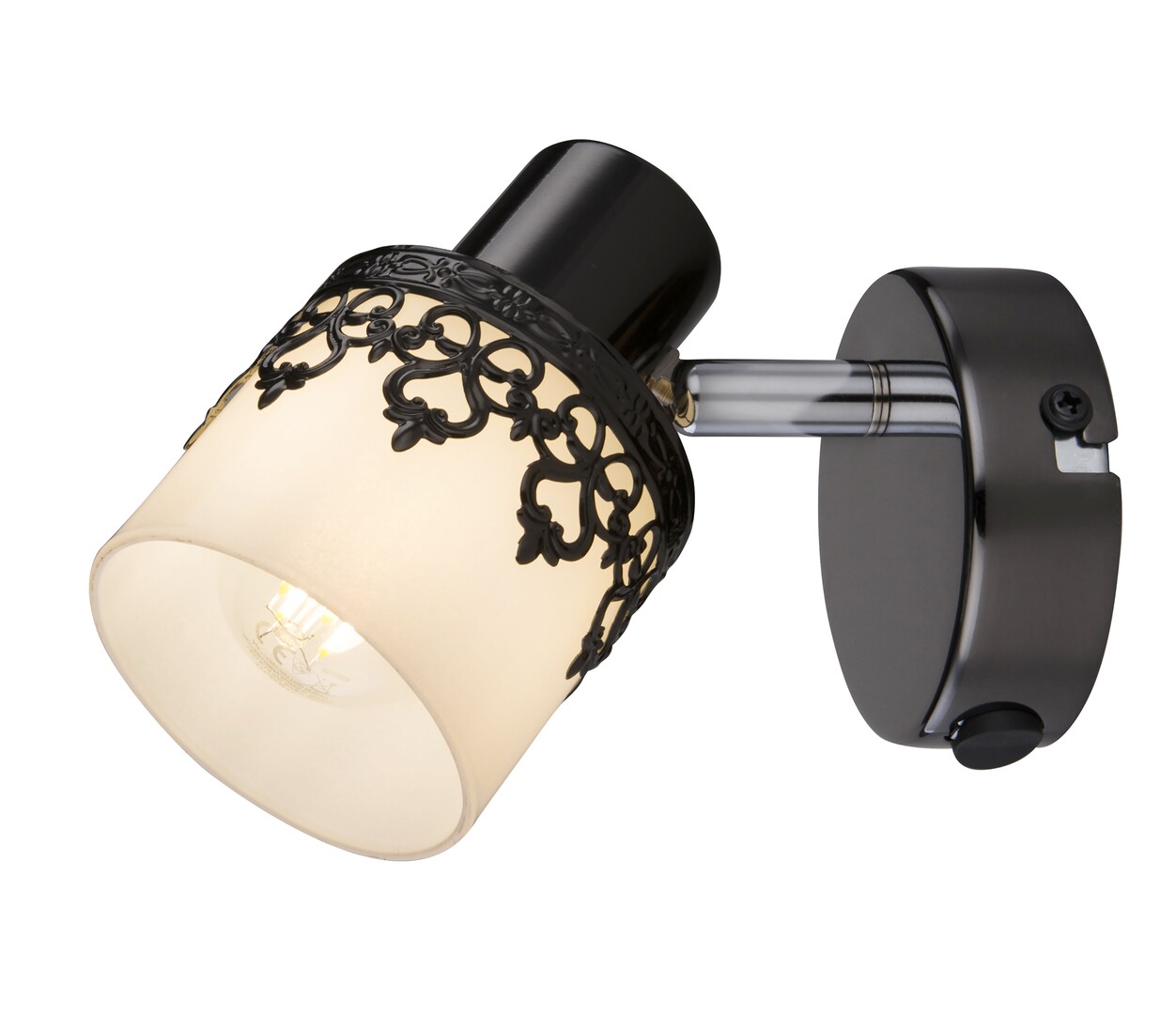Bodové svítidlo Lacey černá E14 1×40W RABALUX 5341