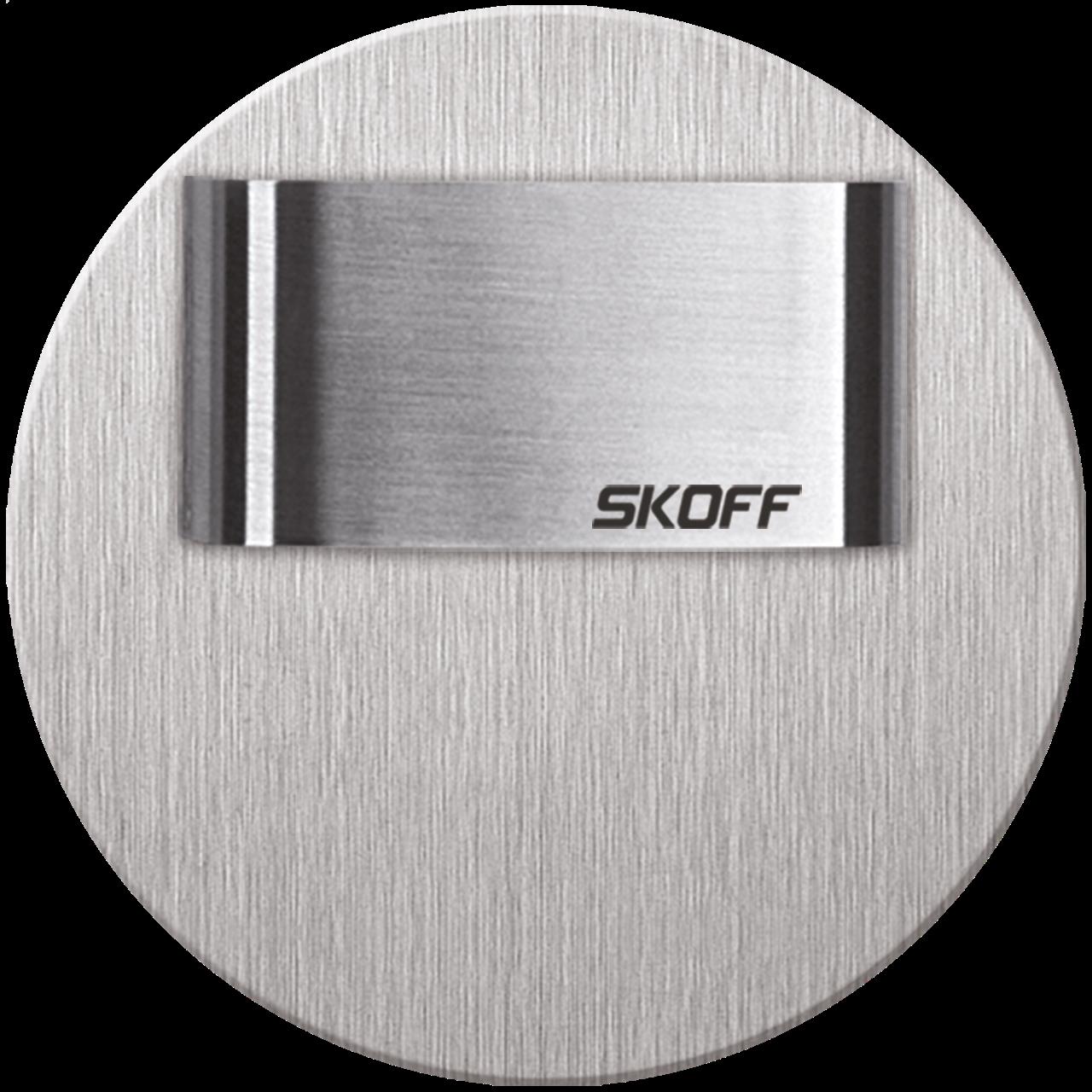 Orientační LED svítidlo SKOFF Rueda mini Short 4000K 0,4W 10 V DC IP66 INOX