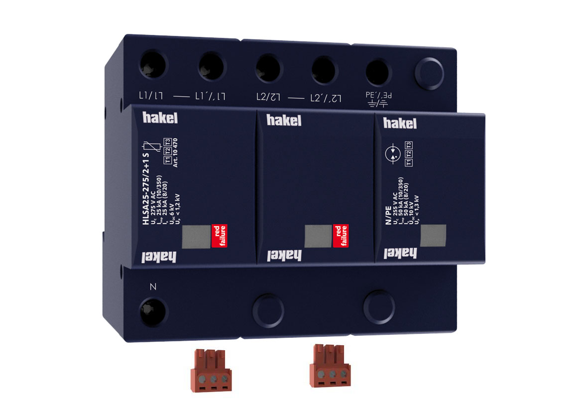 HAKEL 10470 HLSA25-275/2+1 S SPD typ 1+2+3