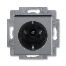ABB 5520H-A03457 69 Jiné systémy zásuvek Zásuvka jednonásobná s ochrannými kontakty (podle DIN), s c