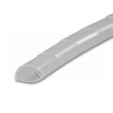 wpr457 BFST-8 spirálová bužírka BANDIFLEX, PE (polyetylen), pro O 7,5 - 30 mm, přírodní, bal. 10 m