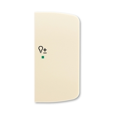 ABB 6220A-A02204 C free@home Kryt 2násobný pravý, symbol stmívání