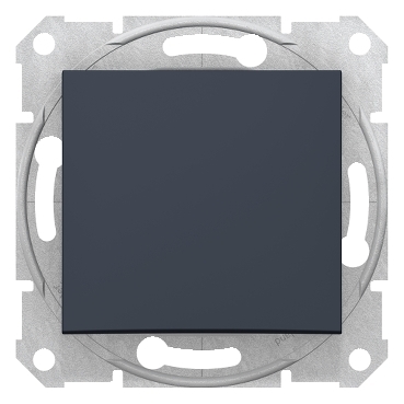SCHN SDN0100170 Sedna - Spínač jednopólový, řazení 1, Graphite