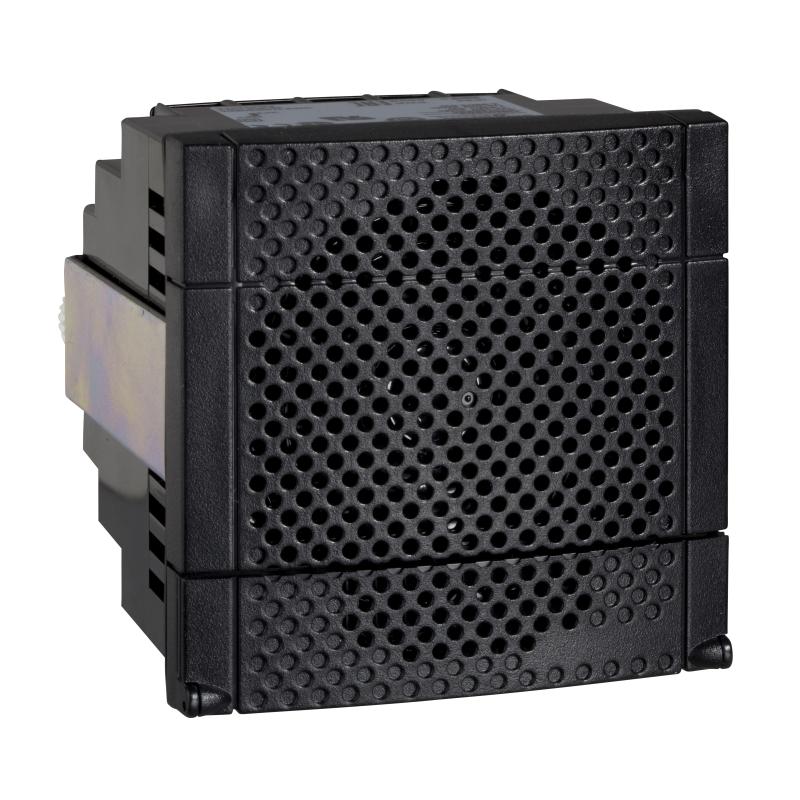 SCHN XVS72BMBP Elektronický Alarm,12/24V AC,90dB,16 tónů, PNP, Černý