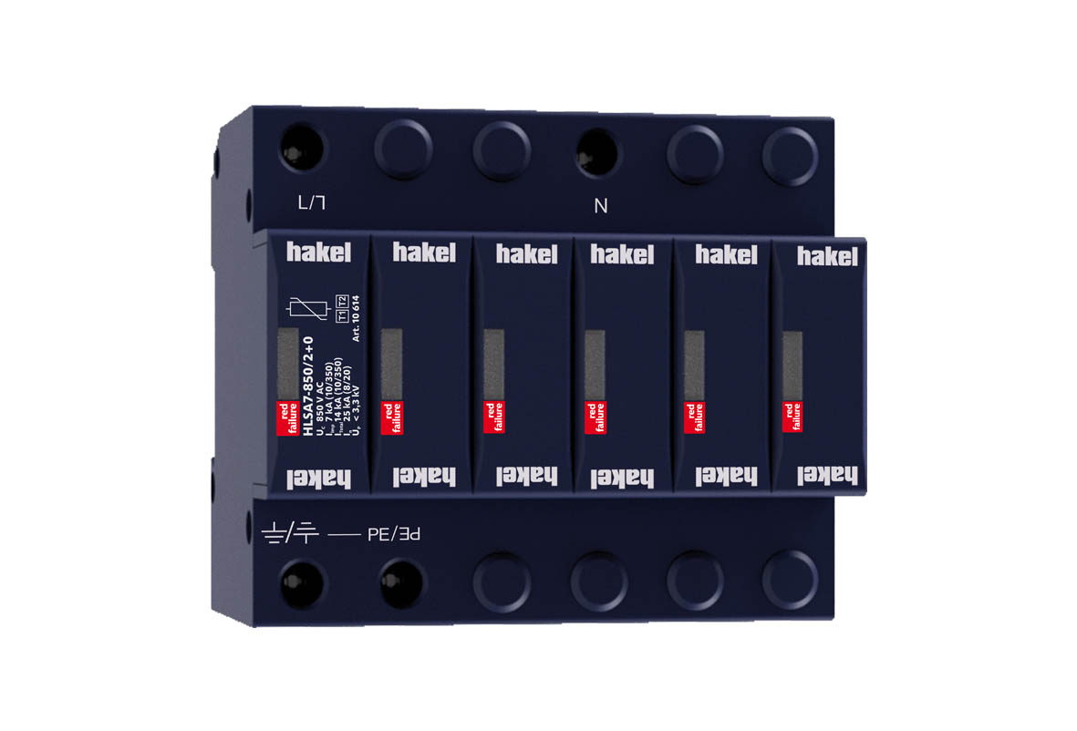 HAKEL 10614 HLSA7-850/2+0 SPD typ 1+2