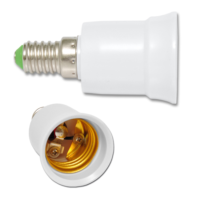 Rozbočka zásuvková ECOPLANET SOCKET E14 IP20, bílá