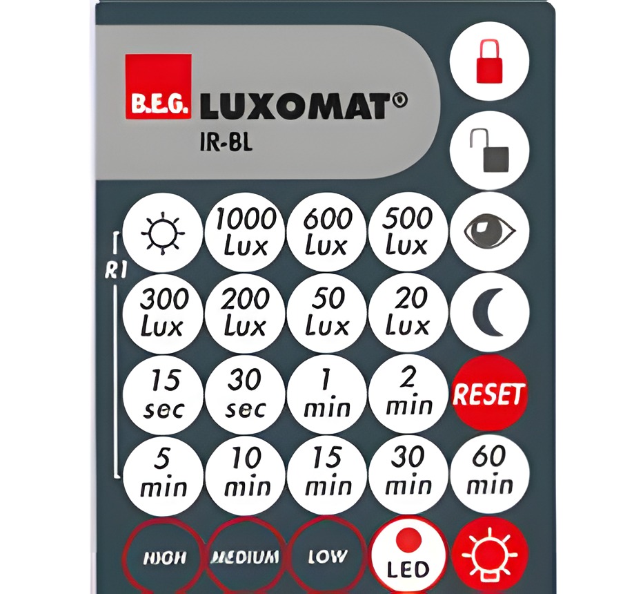 Ovladač dálkový BEG LUXOMAT IR-BL