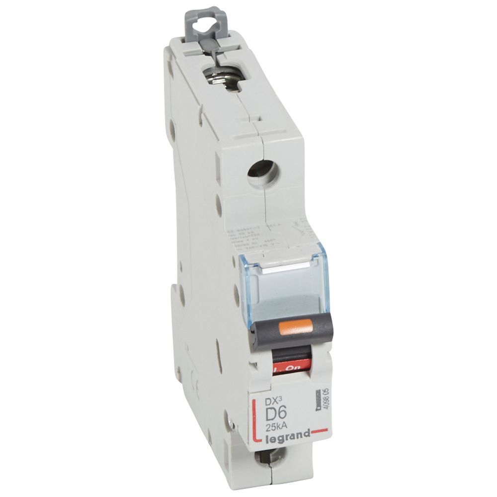 Jistič jednopólový LEGRAND 409805 DX3 1P D6 25KA