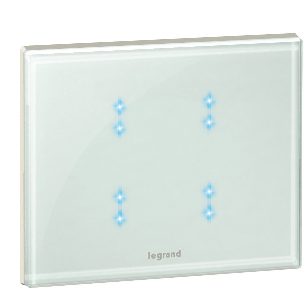 LEG 067572 CL DOTYK.OVL.4TL KNX BÍLÉ SKLO