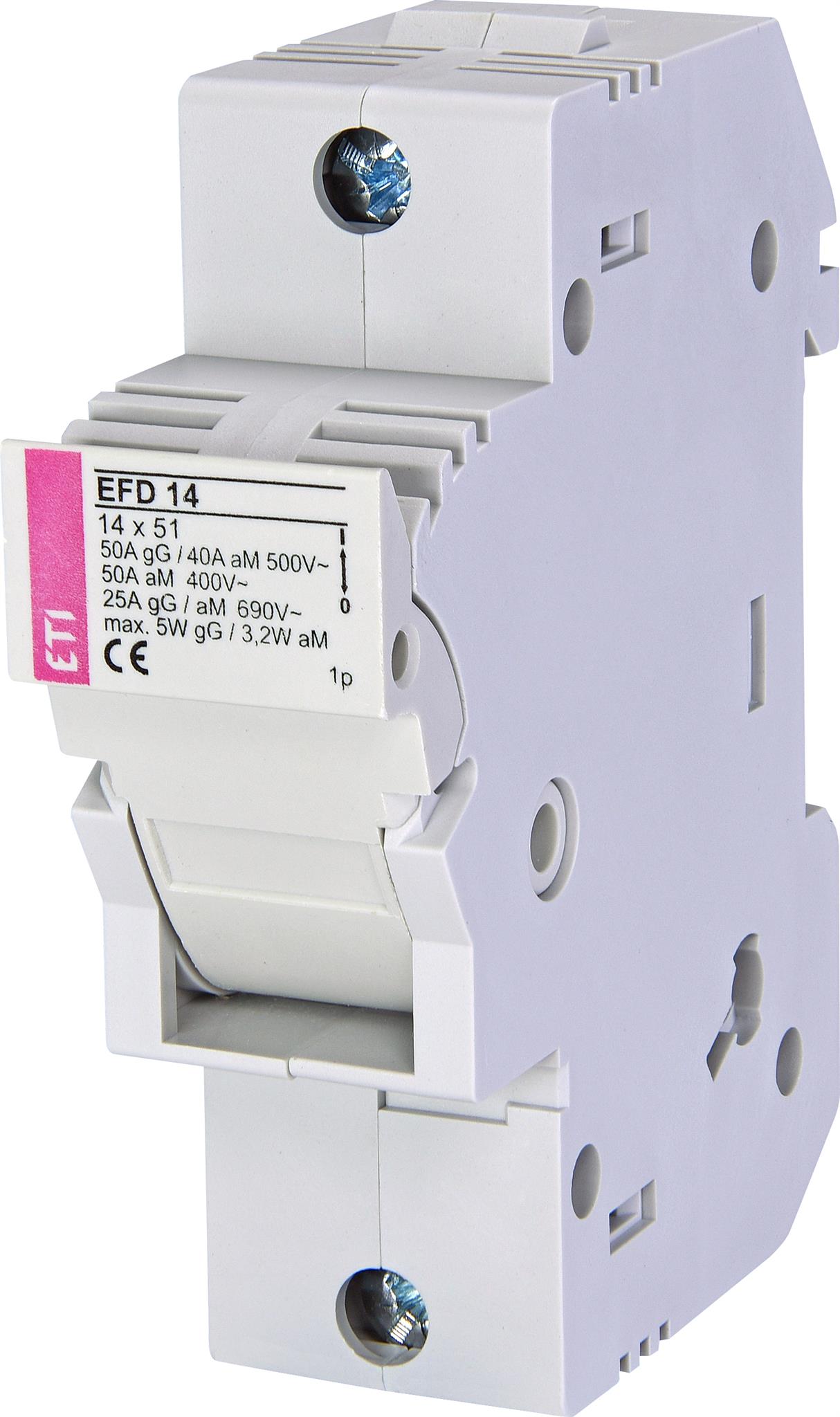 ETI 002560001 pojistkový odpínač, EFD 14 1p