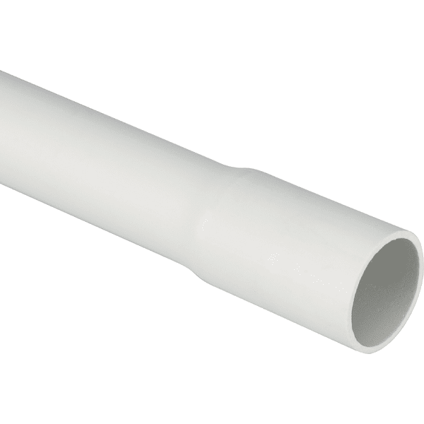 SCHM CAN-TG1250B Pevná trubka s hrdlem, 320N, průměr 50 mm, délka 3m, šedá, balení 15 m