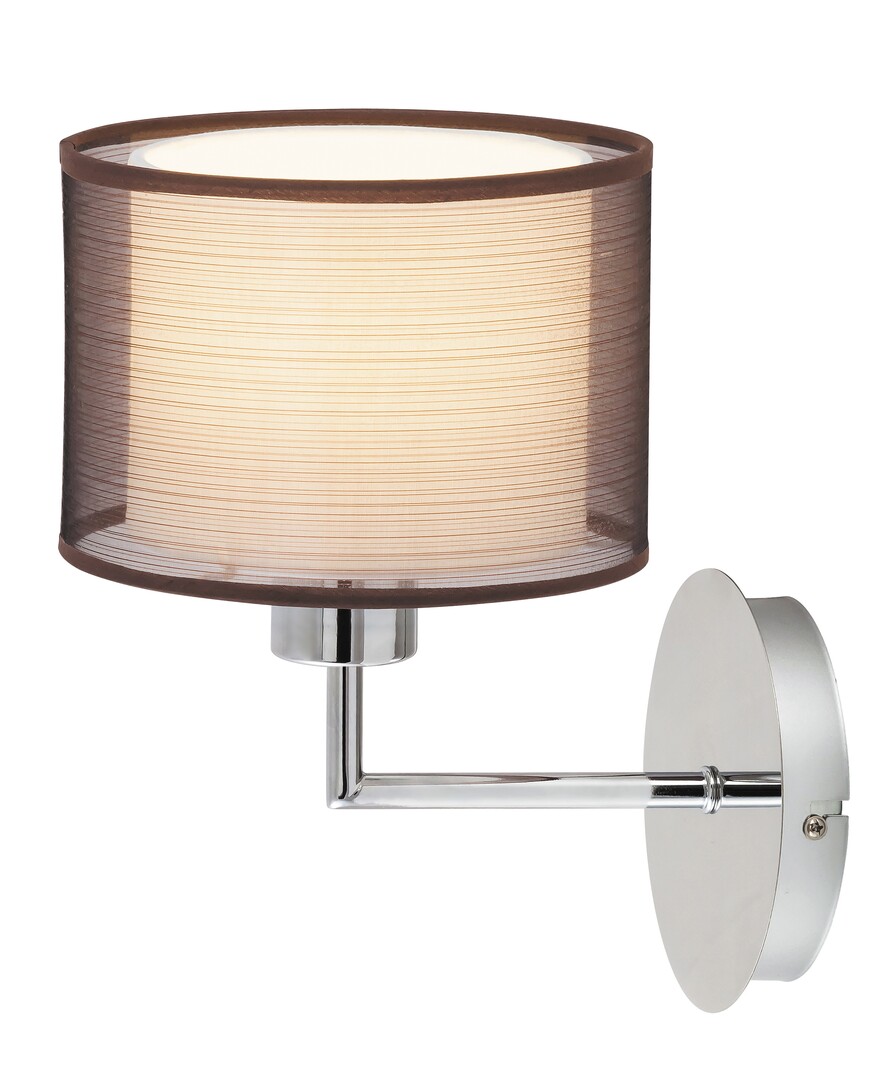 Nástěnné svítidlo Anastasia chromová E27 1×60W RABALUX 2628
