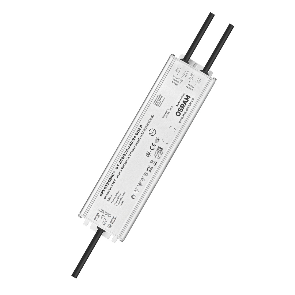 LED driver napěťový OSRAM OT 250/220-240/24 DIM P, 1-10V, IP66