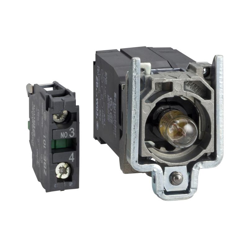 SCHN ZB4BW031 Polosestava objímky, 1 Z, 110...120V