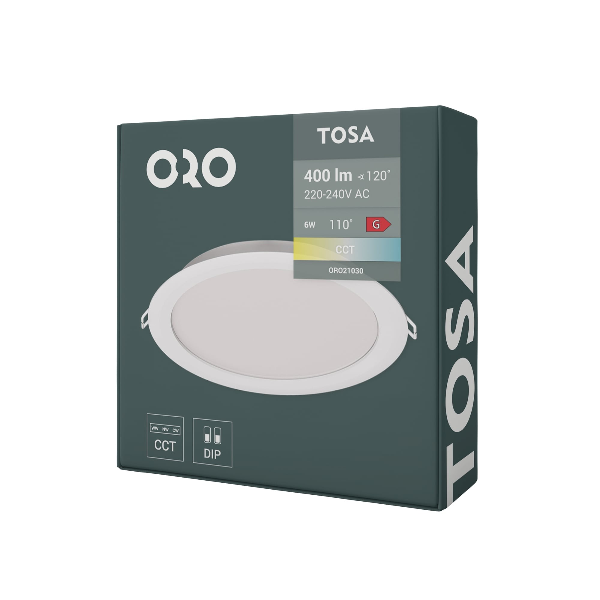 LED svítidlo LED-POL Tosa Cct 6W