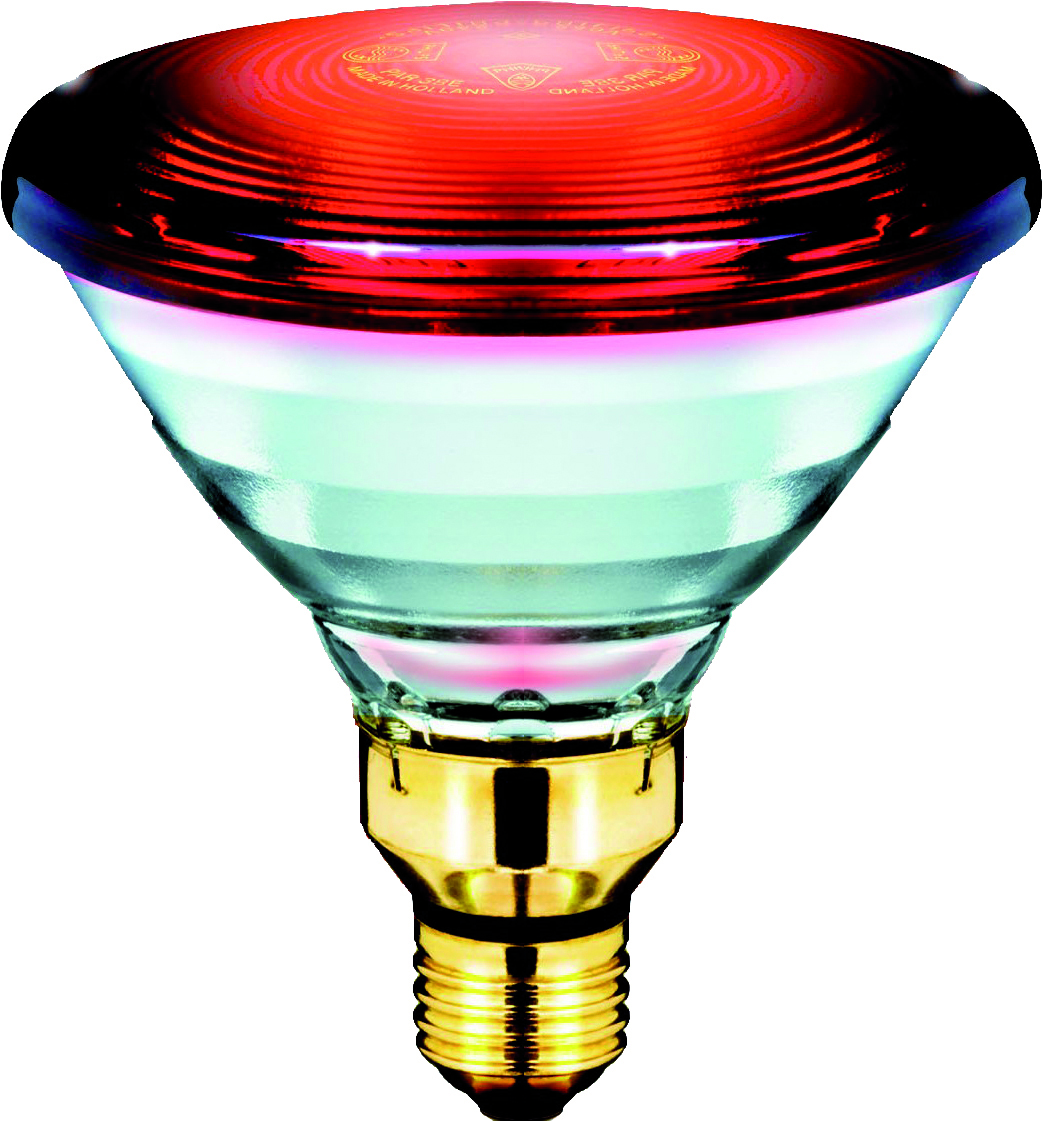 Žárovka Infračervená Philips PAR38 IR 150W E27 230V Red, červená