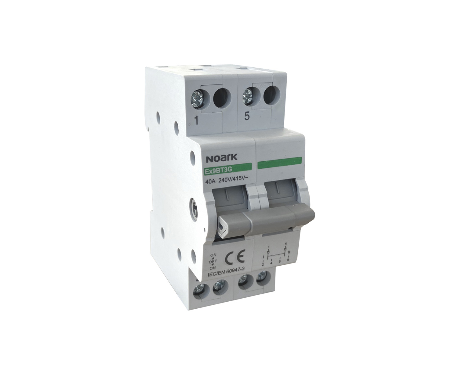 Přepínač skupinový NOARK 113921 Ex9BT3G 2CO 16A EU 2CO, 16A