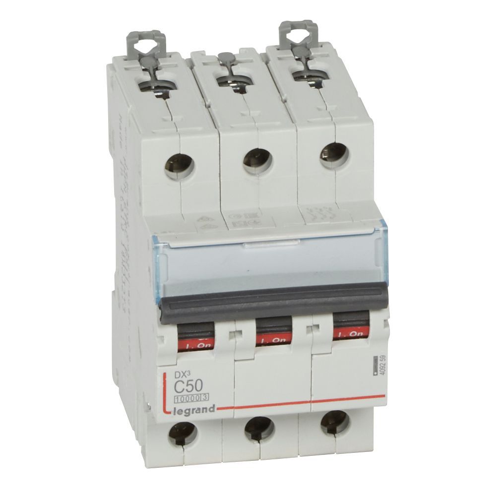 Jistič třípolový LEGRAND 409259 DX3 3P C50 10000A/16KA