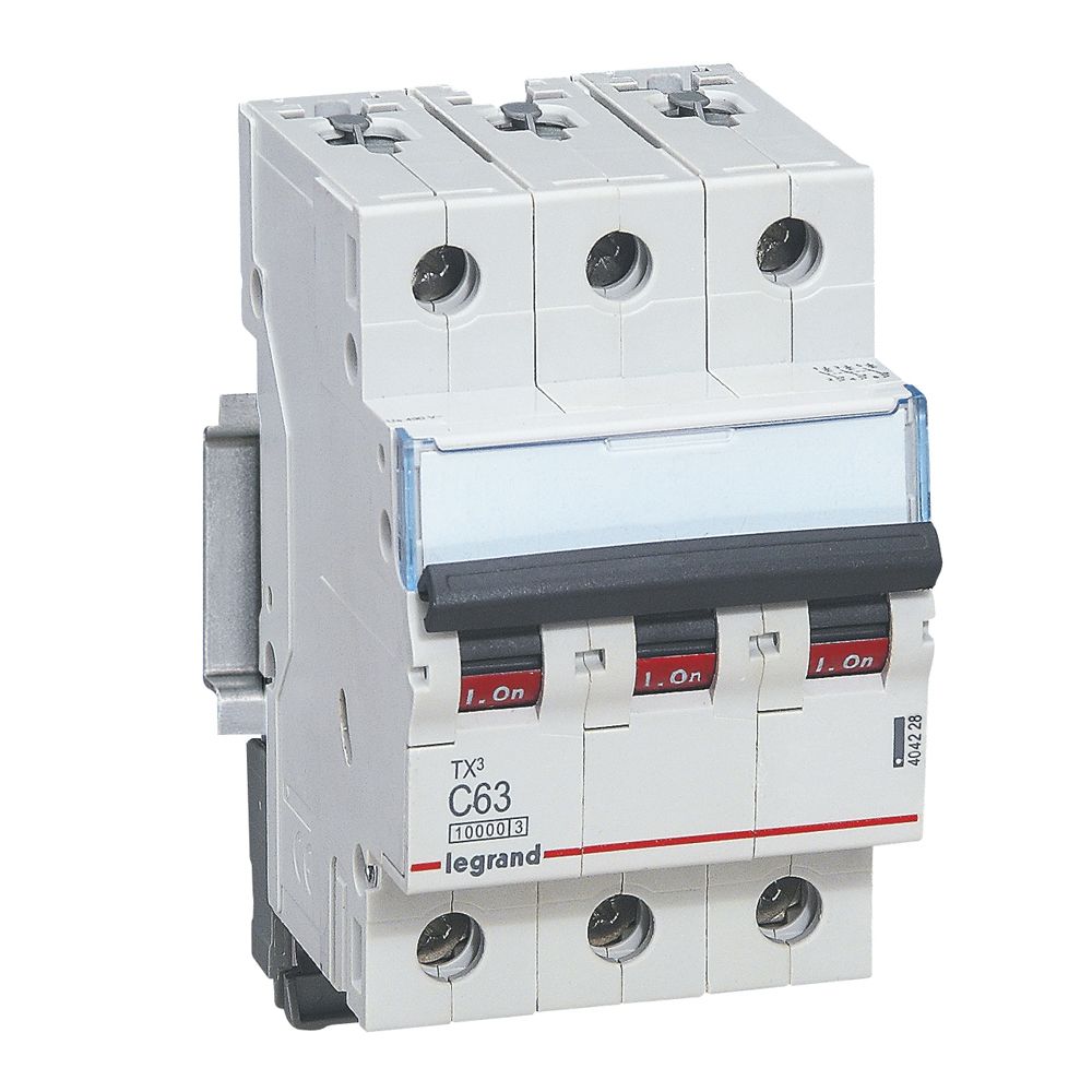 Jistič třípolový LEGRAND 404228 TX3 3P C63 10000A