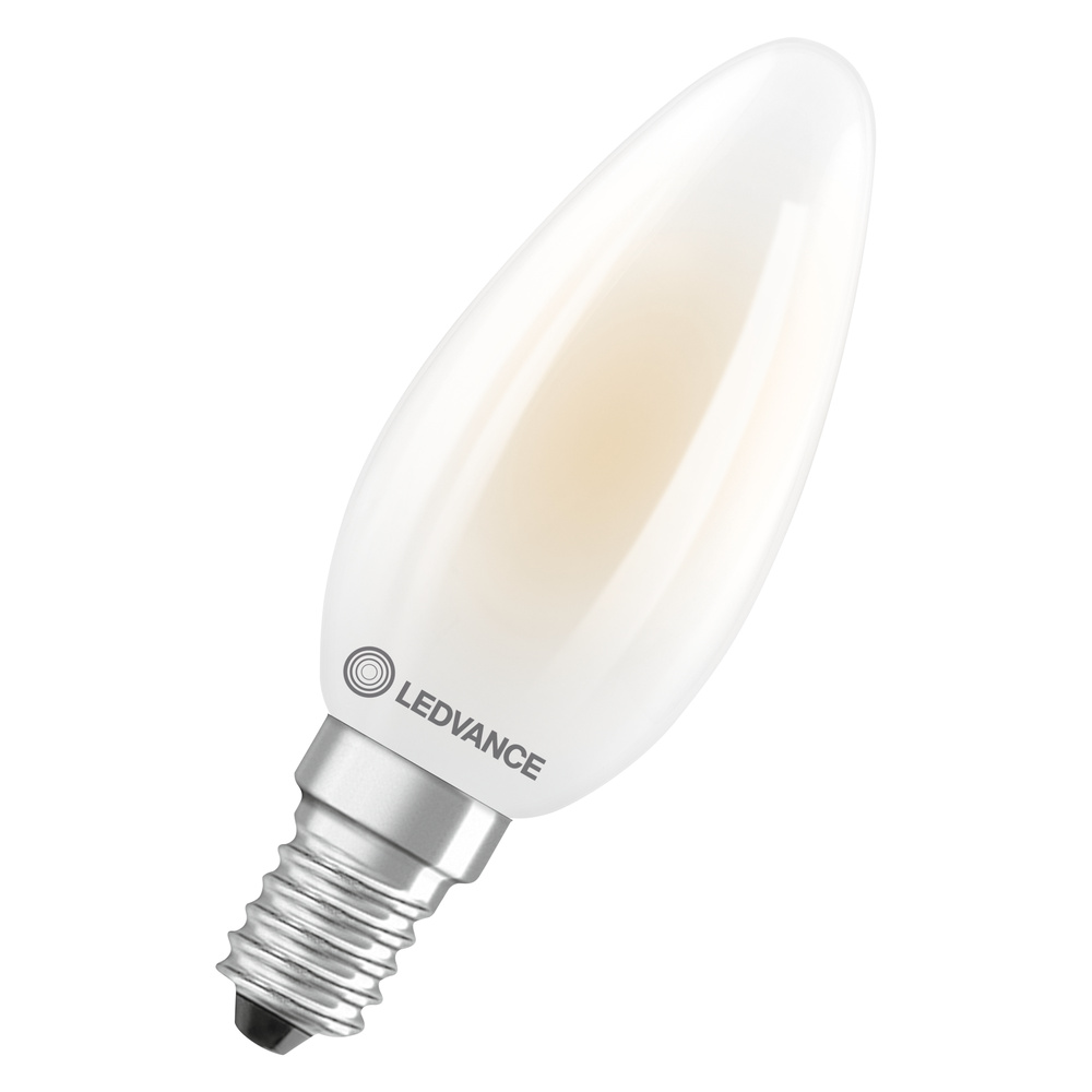 LED žárovka LEDVANCE LEDCLB40EELA 2.2W 827 FILFR E14 S