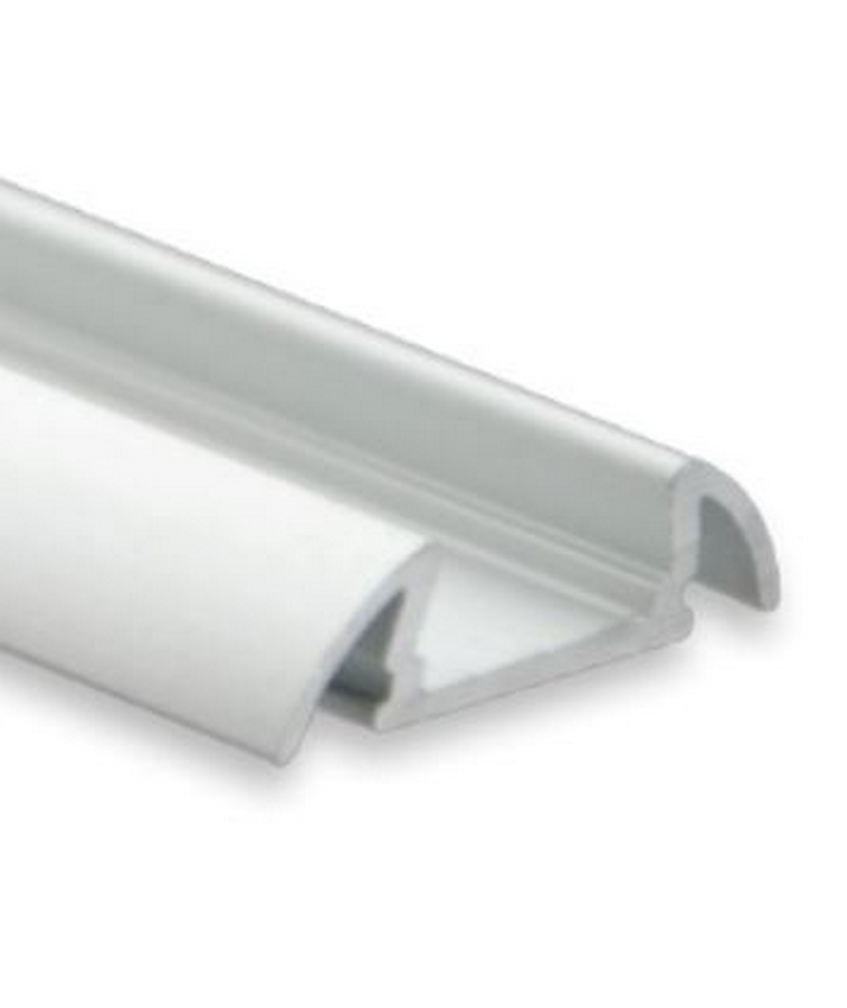 DAM PO17 LED CONSTRUCTION profile 200 cm, ultra-flat/wing, LED strips max. 11 mm