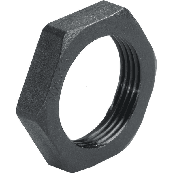 SCHM AG-8209.40 Matice polyamidová, černá, závit Pg9