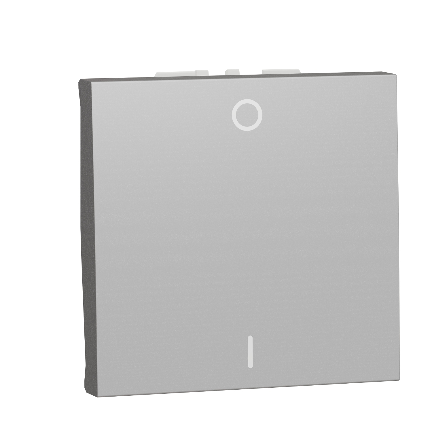 SCHN NU326230 Unica - Spínač dvojpólový řazení 2, 16A, 2M, Aluminium