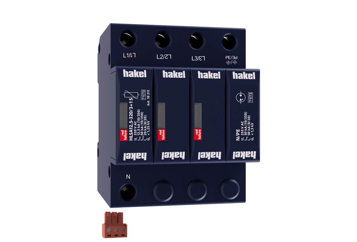 HAKEL 10311 HLSA12,5-320/3+1 S SPD typ 1+2