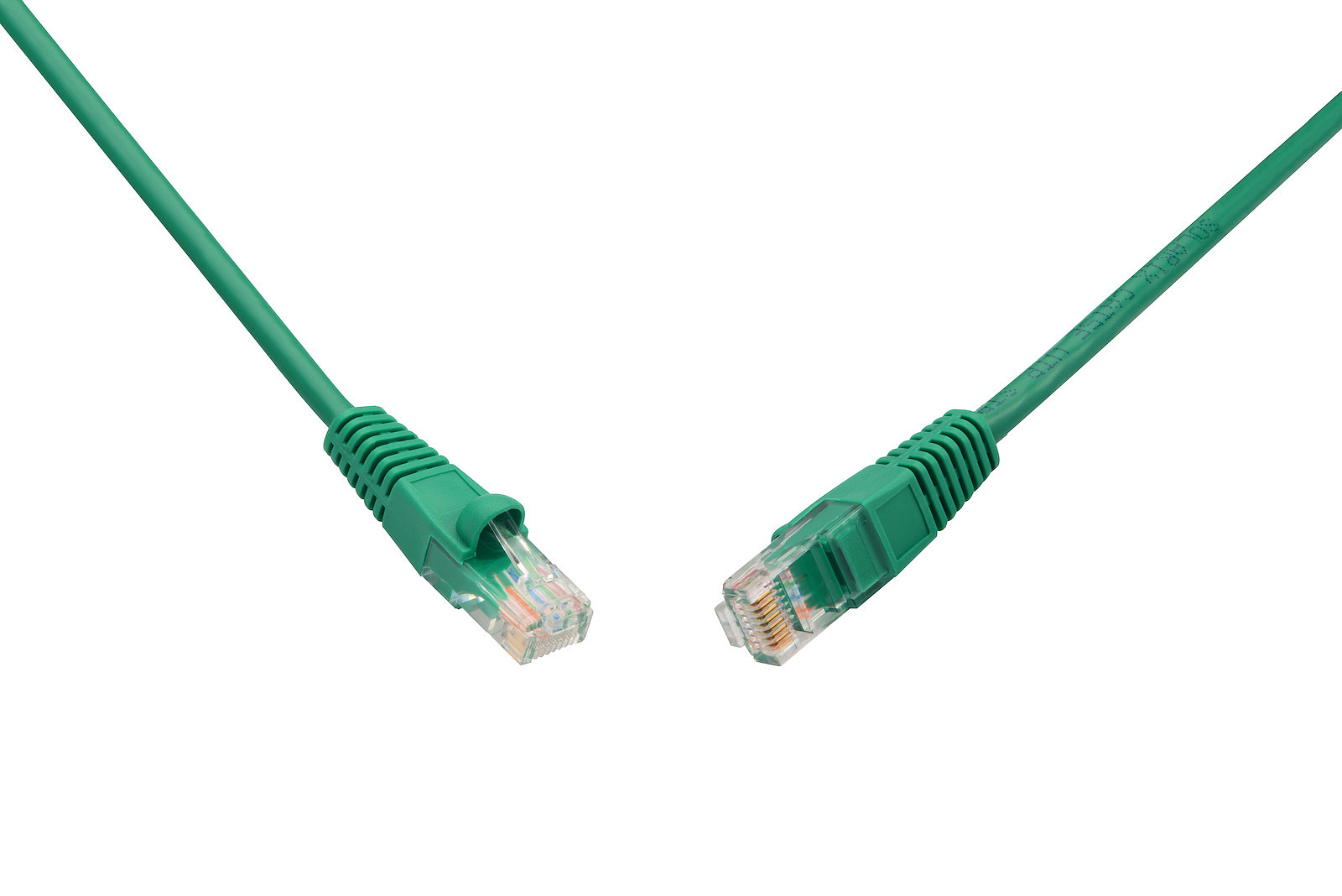 Patch kabel SOLARIX C6-114GR-1 mB, CAT6, UTP, PVC, snag-proof, 1 m, zelená
