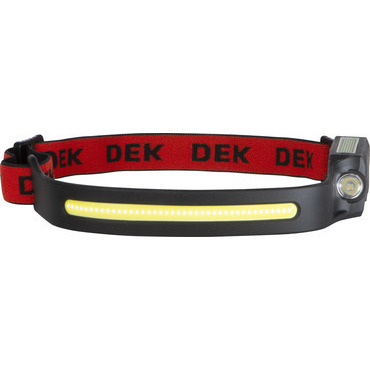 Svítilna LED čelová se senzorem DEK SC035 AKU