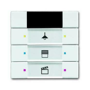 ABB 2CKA006135A0146 KNX Prvek ovládací 3- / 6násobný s IR rozhraním