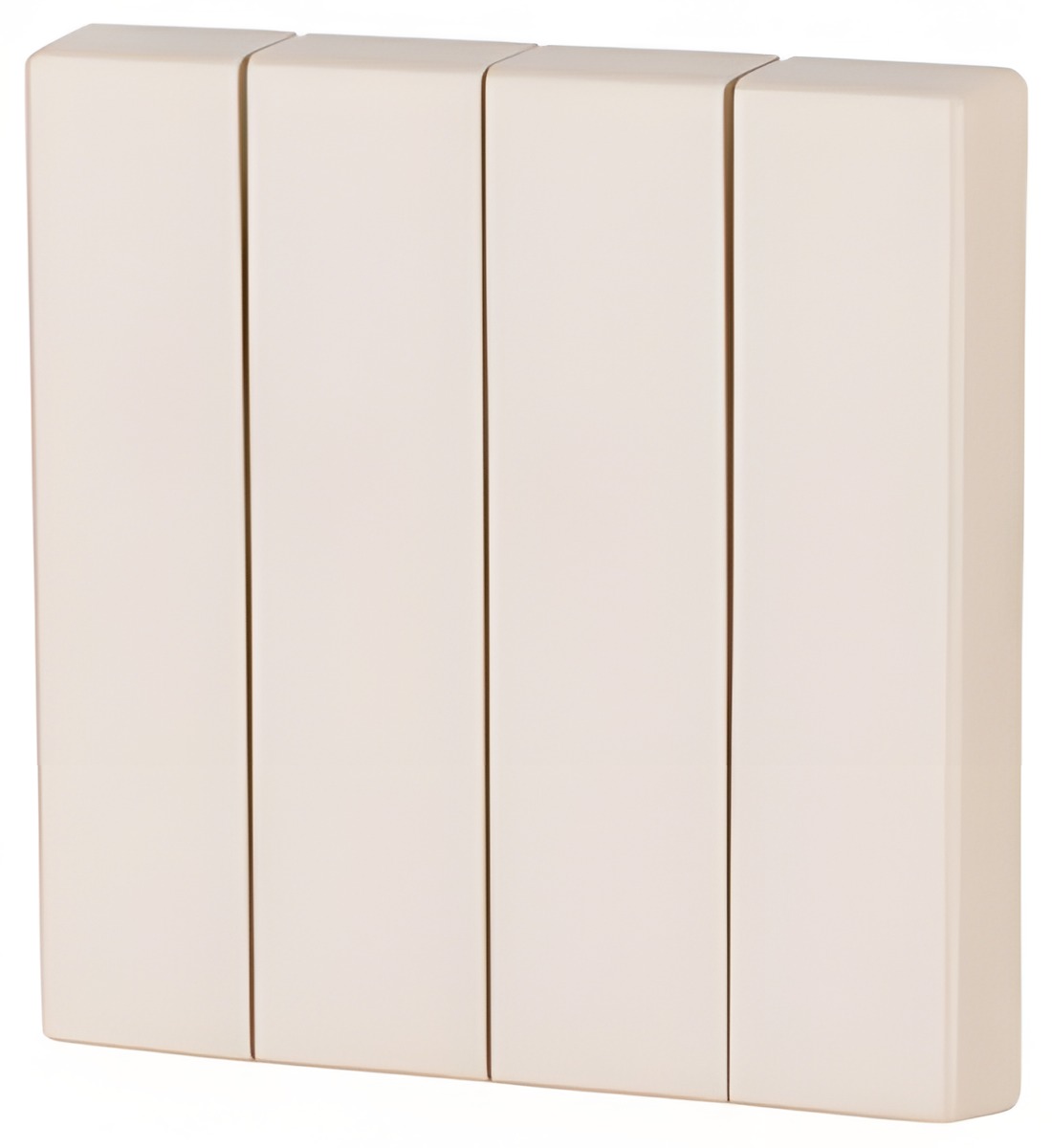 EATON 172999 Kryt RF tlačítka 4x1/4 55x55mm, 1-0, Krémová, lesklá