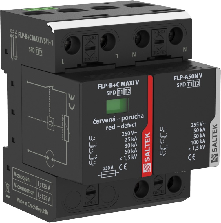 SALTEK A03783 FLP-B+C MAXI VS/1+1