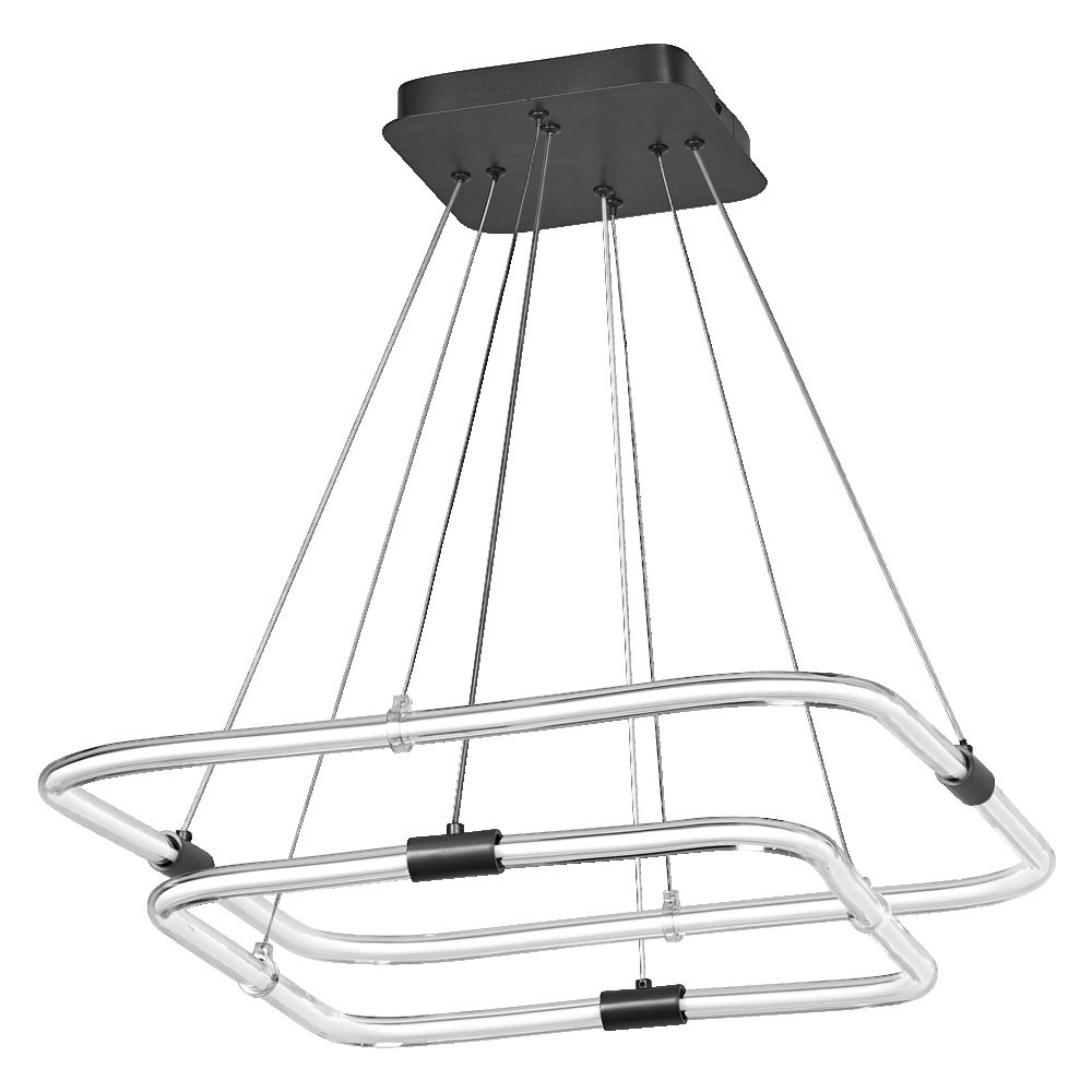 LED svítidlo dekorativní LEDVANCE DECOR TETRAGON 2XPEND 23W830 CLICKD