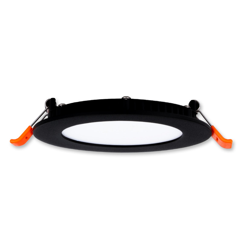 LED podhledové svítidlo MC LED Toro R9, 9W, 2700K, černá barva svítidla