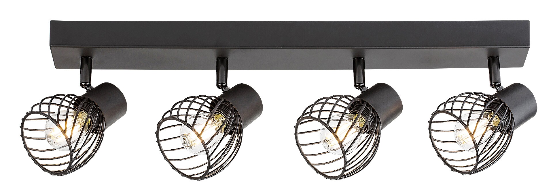 Bodové svítidlo Aberama černá E14 4×10W RABALUX 73004
