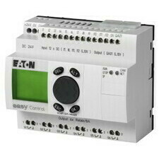 EATON 106397 EC4P-221-MRAD1 Řídicí relé easyControl, provedení s displejem, 12 DI (4 AI), 6 RO, 1 AO
