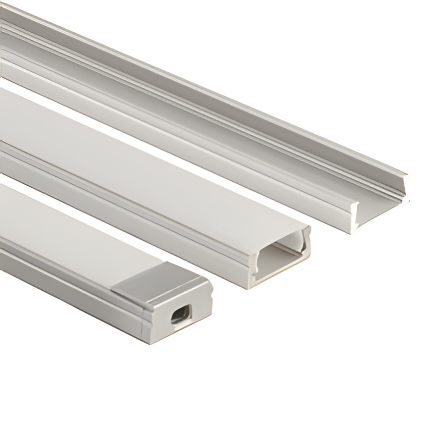 Profil přisazený MC LED PG, 15x7 mm, včetně matného difuzoru, 2 m