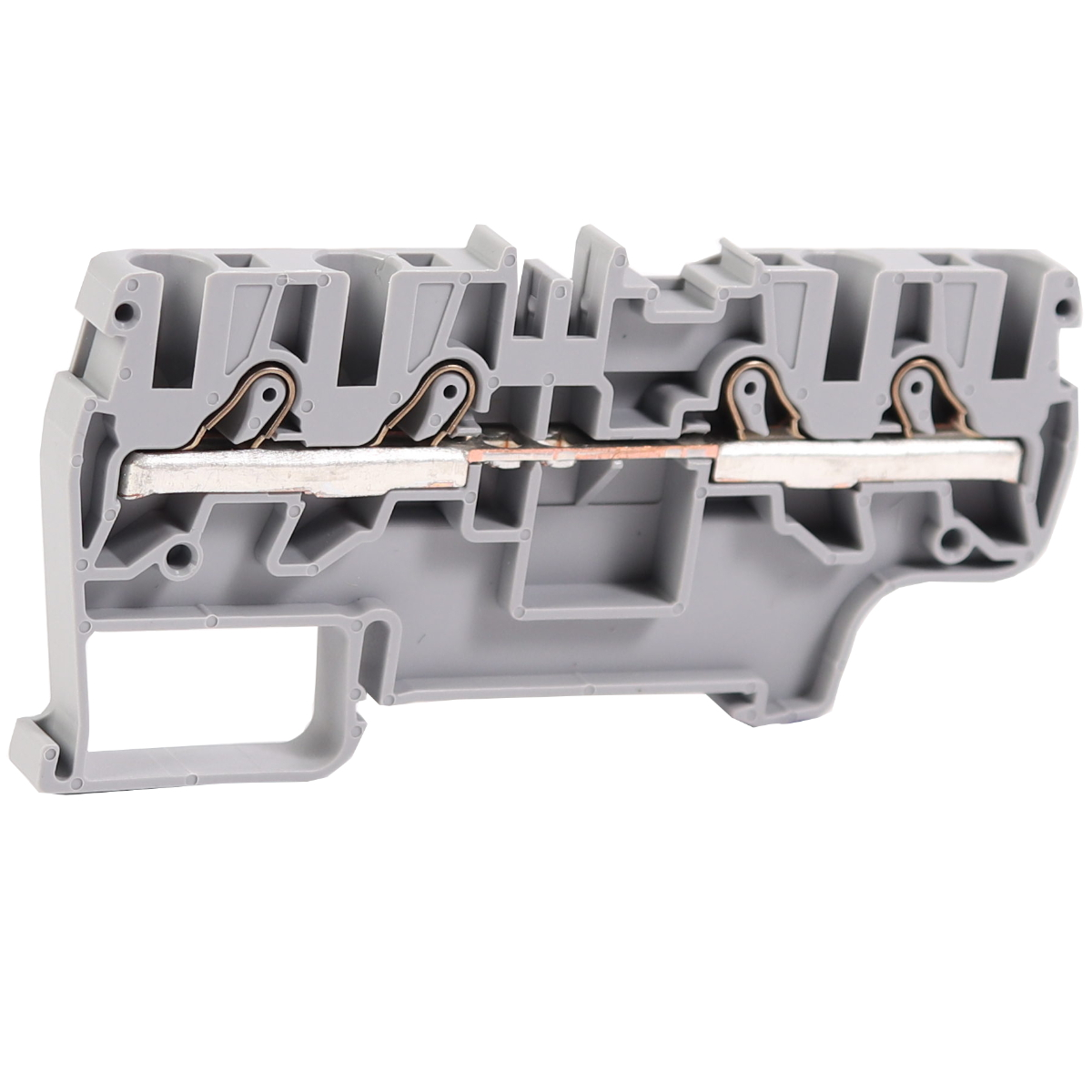 BEČOV A0307669 Svorka push-in PYK 4 C/2+2 - šedá