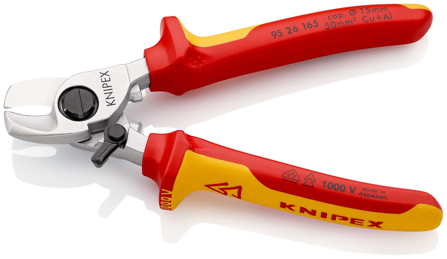 KNIPEX 95 26 165 Nůžky kabelové s otevírací pružinou
