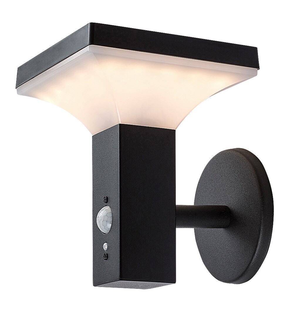Solární svítidlo Geleen černá LED 4W RABALUX 77044