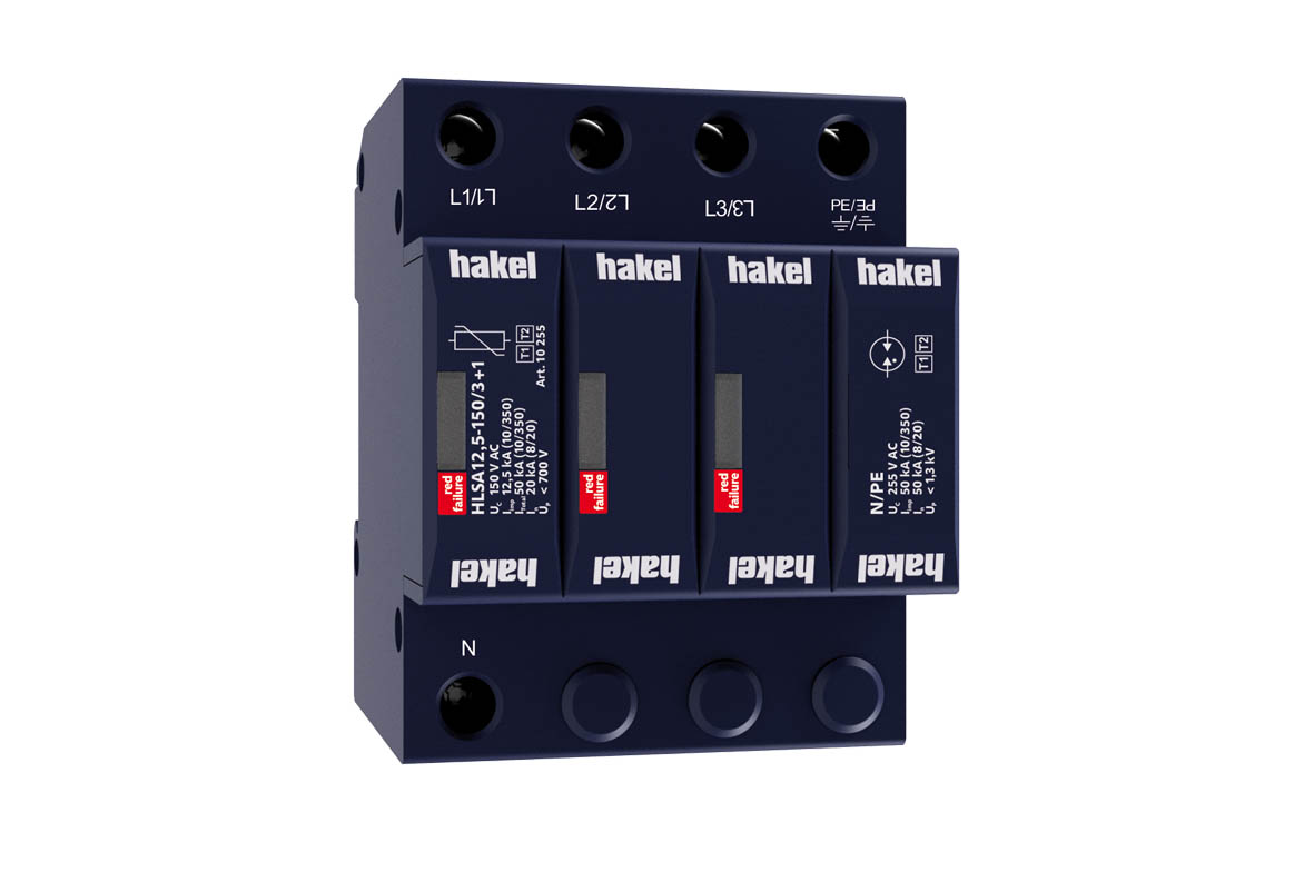 HAKEL 10255 HLSA12,5-150/3+1 SPD typ 1+2