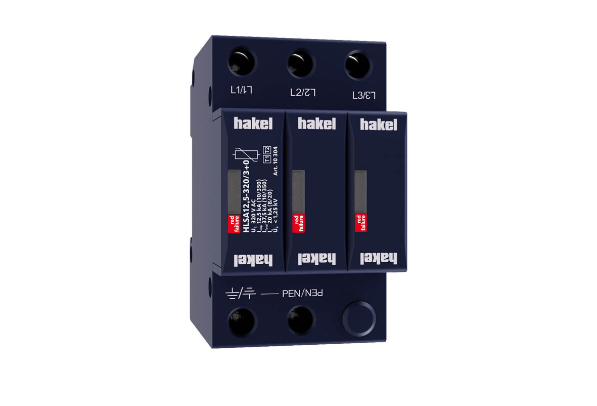 HAKEL 10304 HLSA12,5-320/3+0 SPD typ 1+2