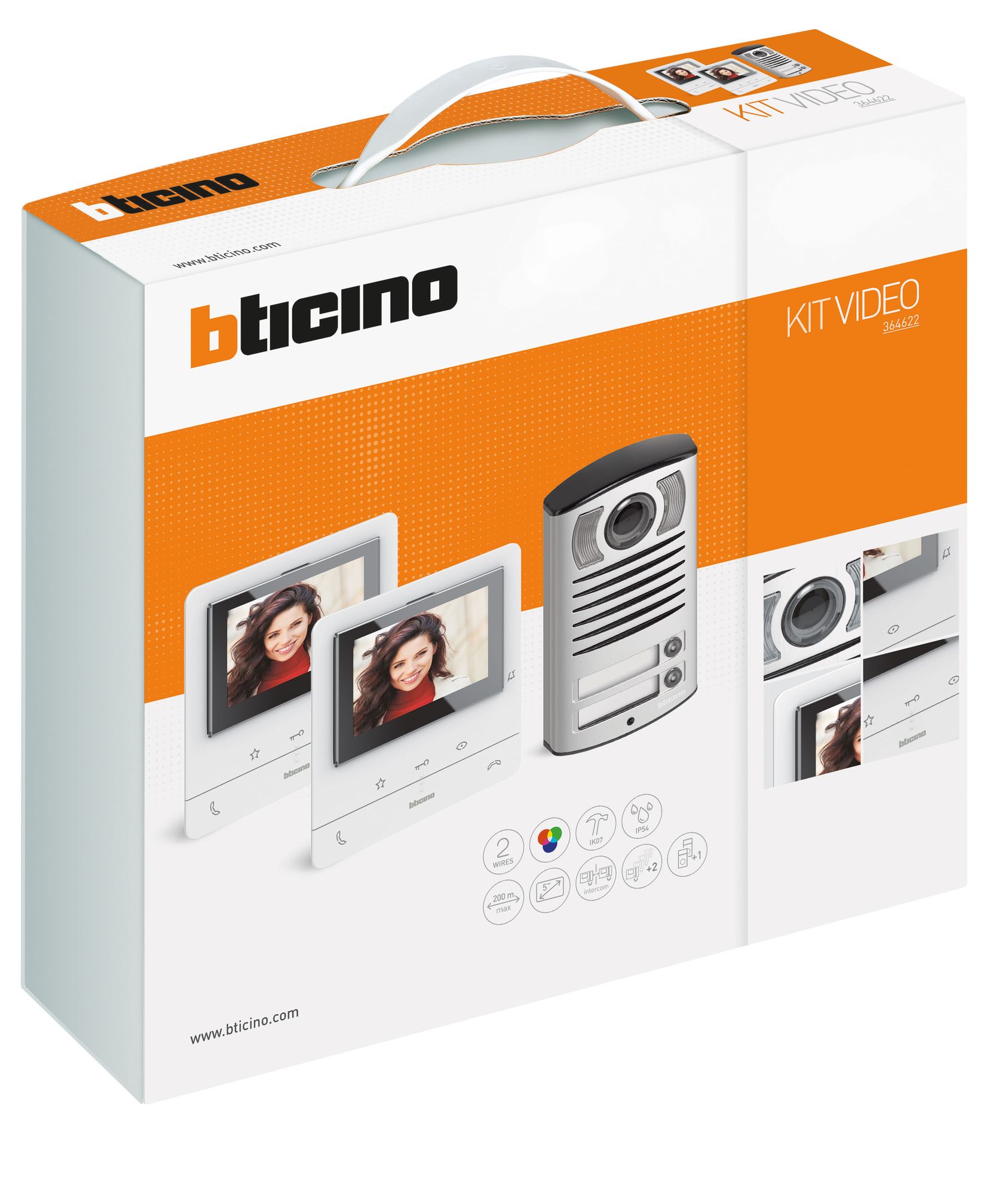 Videotelefon LEGRAND 364622, BTICINO 2x CL100